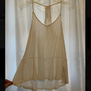 Spaghetti Strap White top